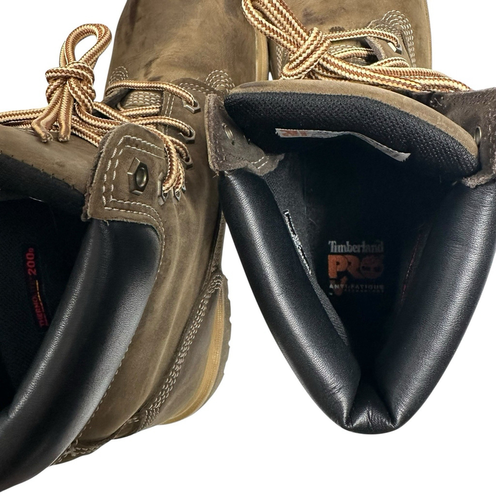 Timberland PRO Waterproof Womens Boots 9.5 Brown - Picture 7 of 11